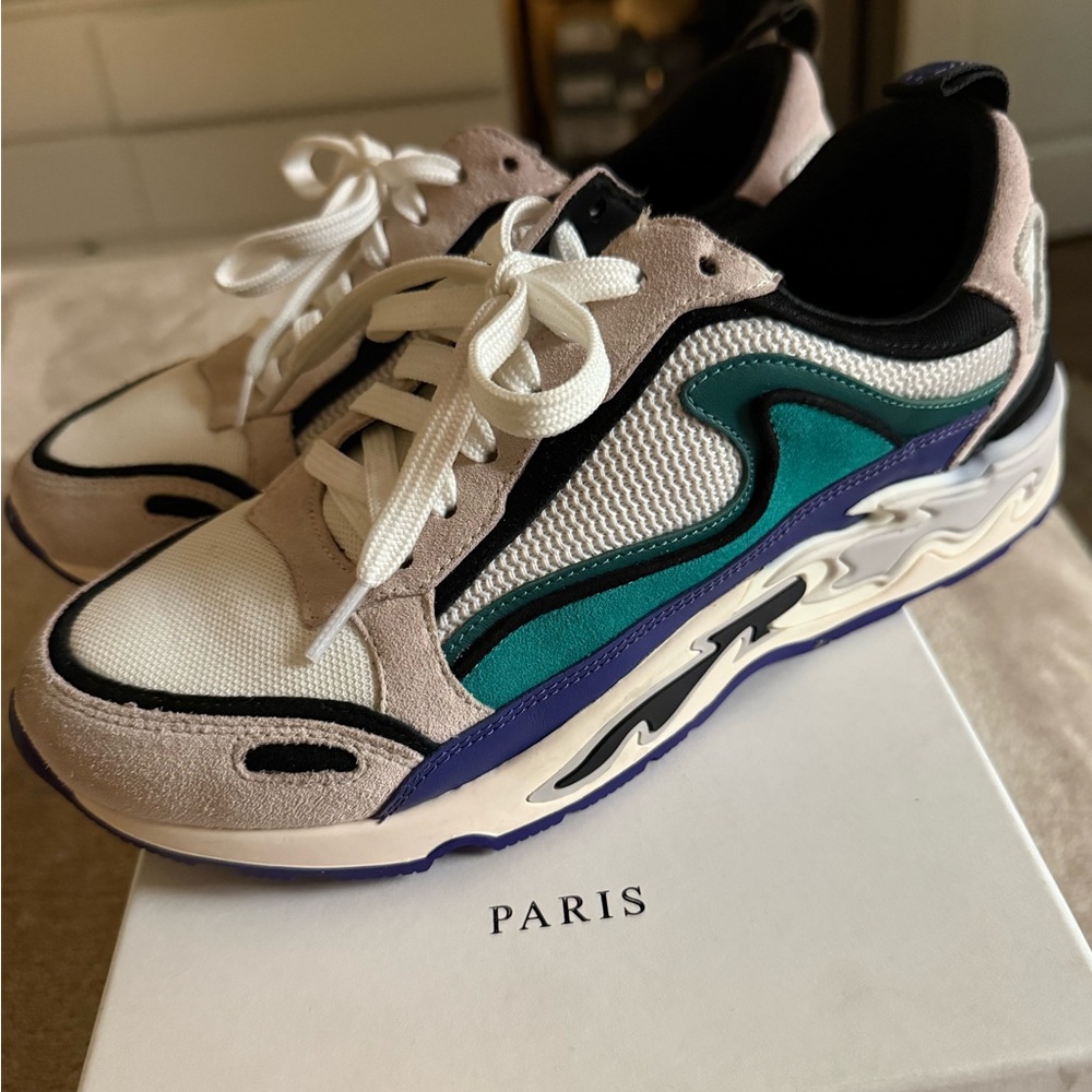 Sandro Paris Flame Sneakers Violet sz 6.5